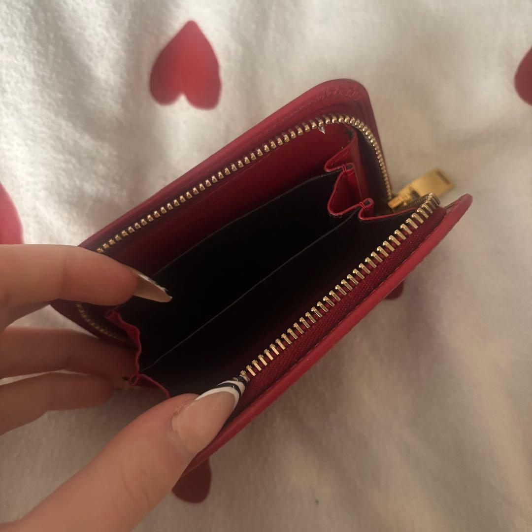 SAINT LAURENT ケース ワインレッド