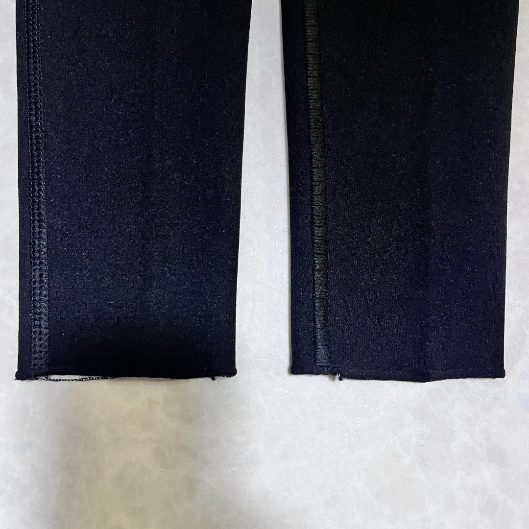 TURBO Cell タイツ ロング ストレッチ ロゴ ブラック M 4547