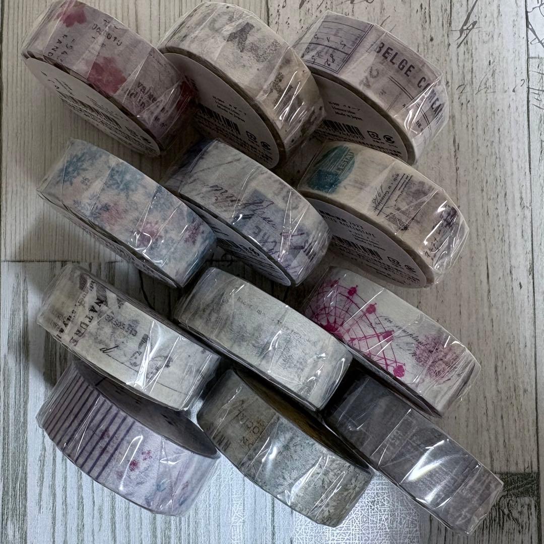 ヨハク ＊ 限定 マスキングテープ 12個セットの通販はau PAY