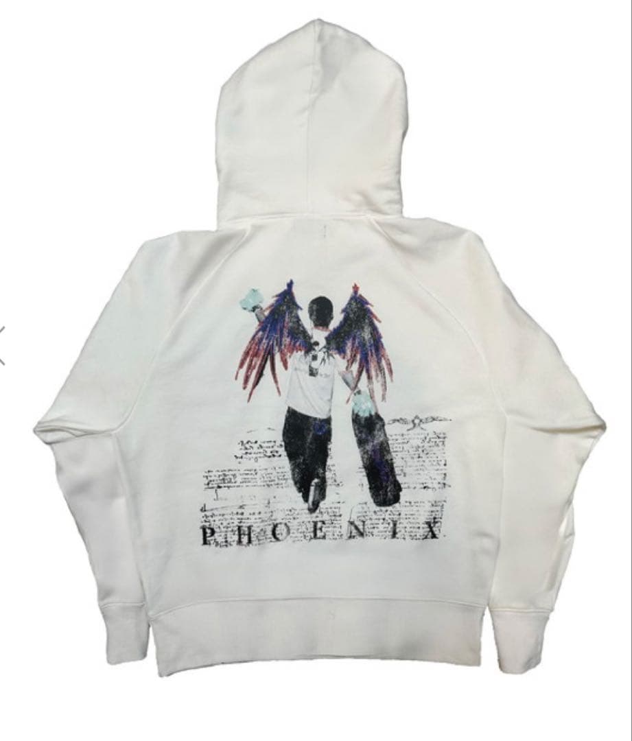 BECOMETREE TAKUYA∞ PHOENIX Hoodie ホワイト2
