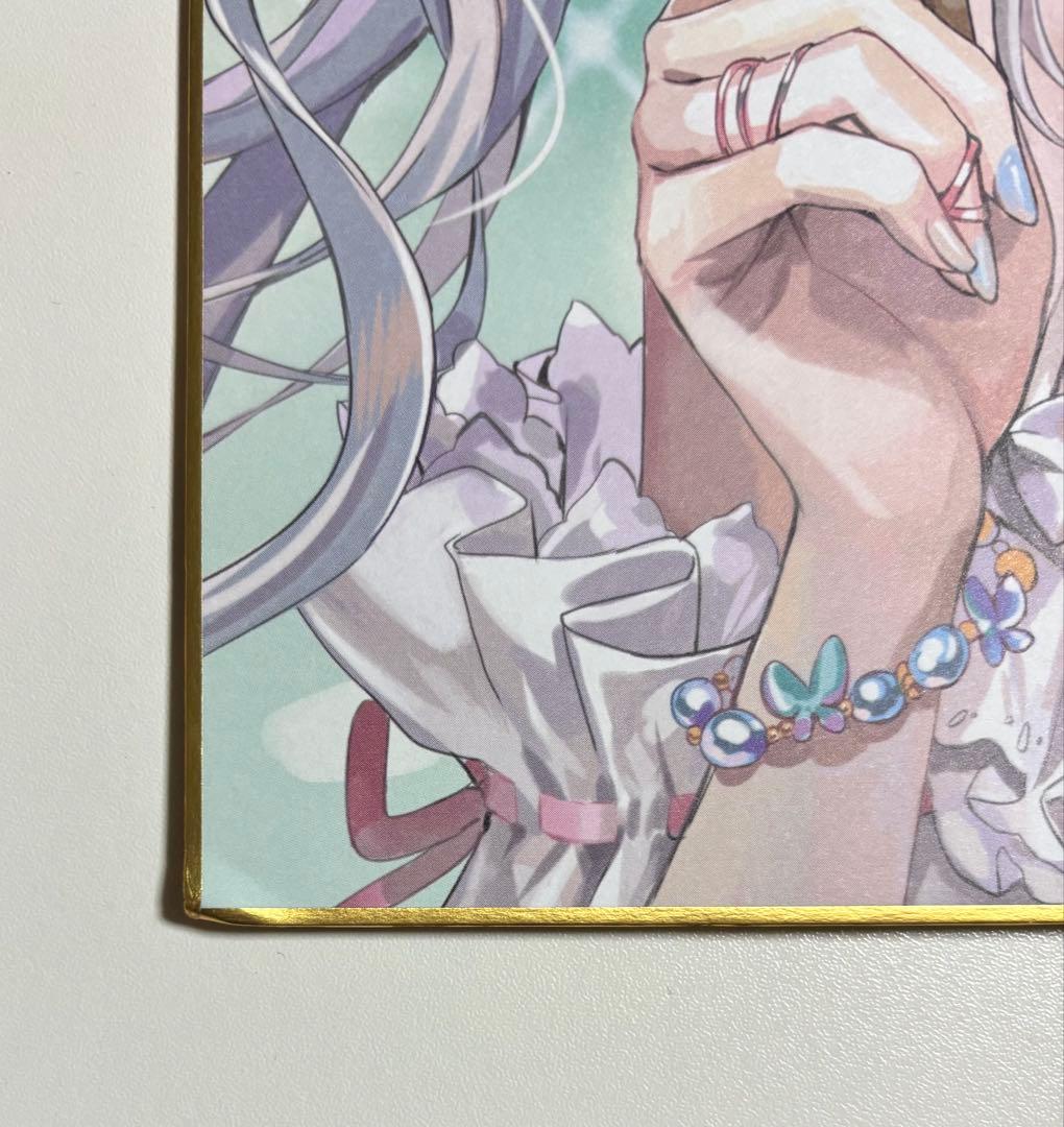 神絵祭-華- ももこ 色紙 複製サイン入り色紙 ももこ先生 ひよりちゃん