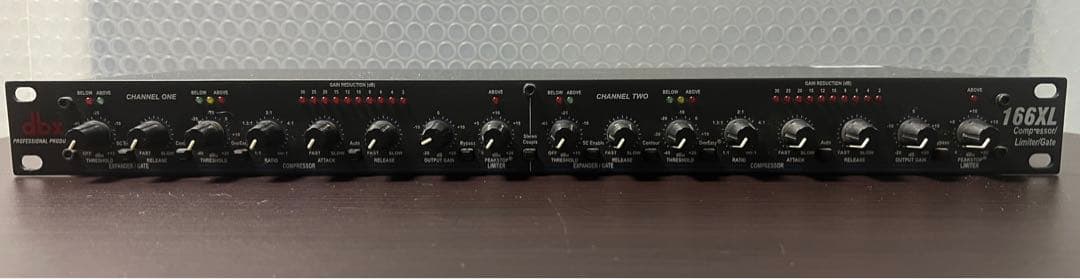 dbx 166XL ステレオコンプレッサー