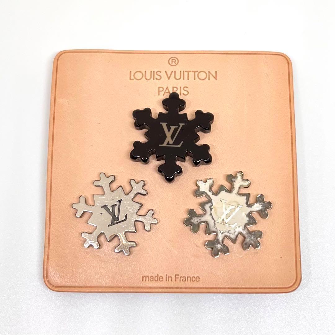 ルイヴィトン ピンズ エトワール デ ネイジ 雪の結晶 3点