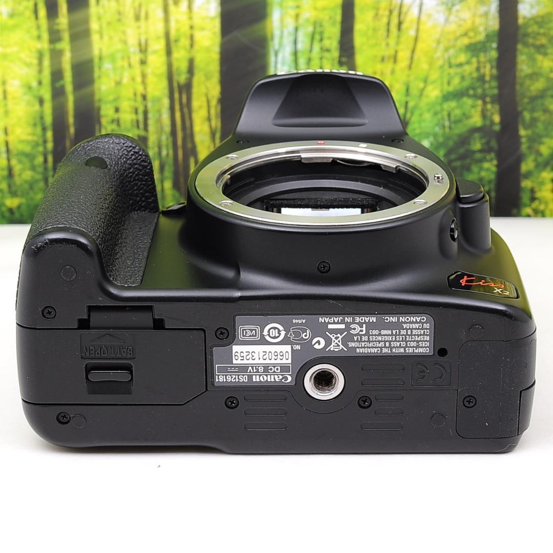 Canon EOS Kiss X2】初心者応援セット✨簡単 高画質 スマホ転送 ❁すぐ