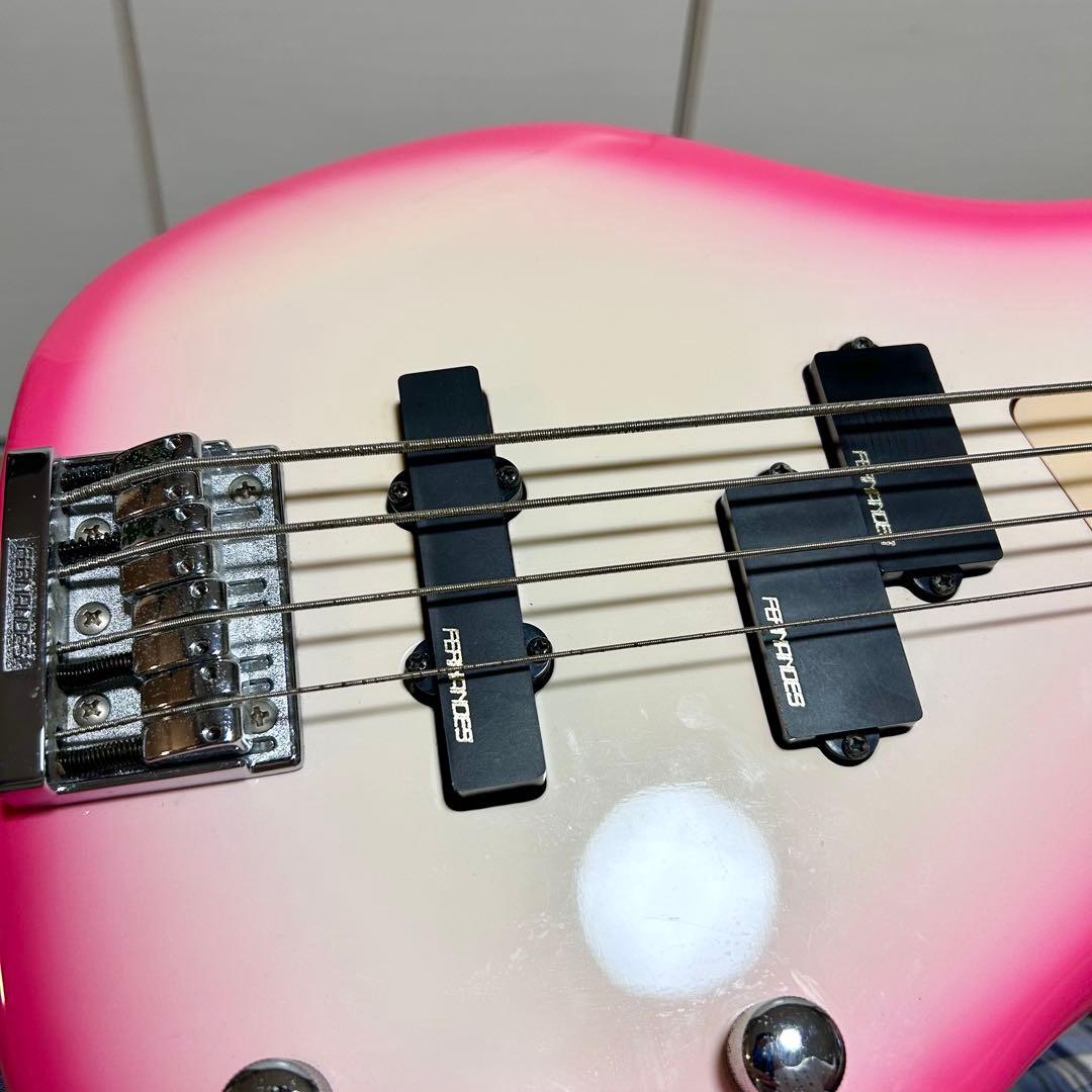 FERNANDES フェルナンデス ベース ピーチサンバースト - メルカリ