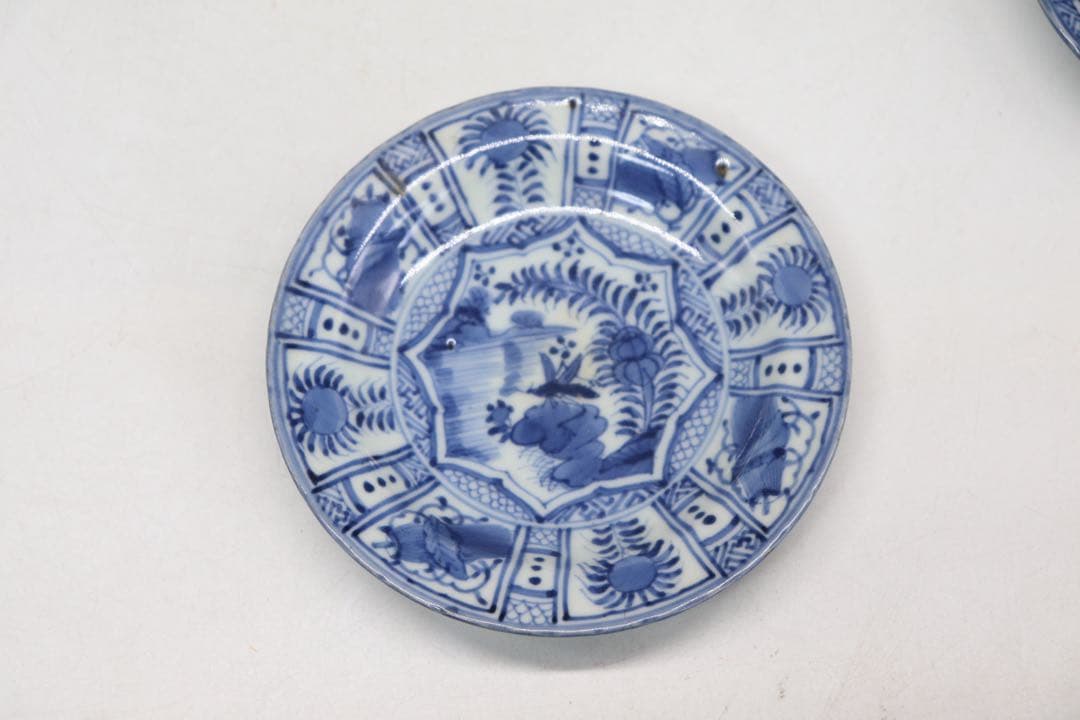 南京古染付 芙蓉手小皿10点 共箱 送料込み250708 - メルカリ