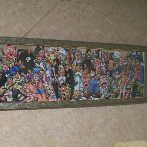 ワンピースパズル完成品、額縁付き ワンピースパズルの通販・価格比較