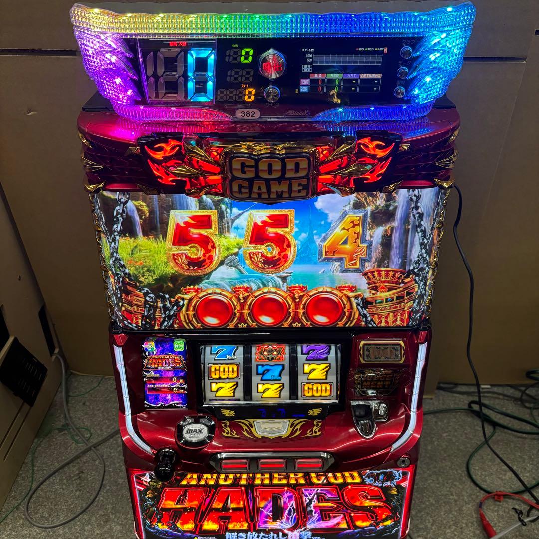 6号機 ハーデス 解き放たれし槍撃ver 実機 家庭用フルセット！