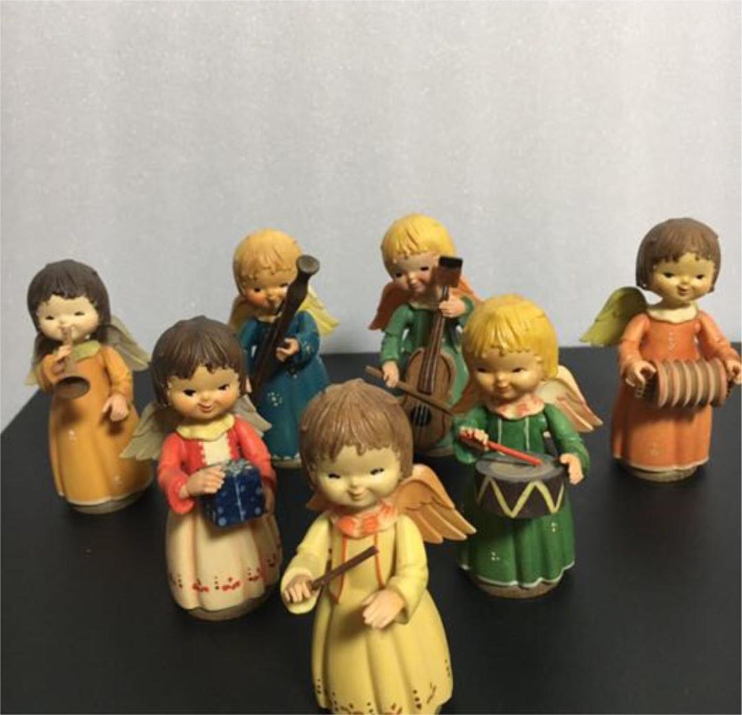 アンリ人形 ANRI 天使の音楽隊 7体