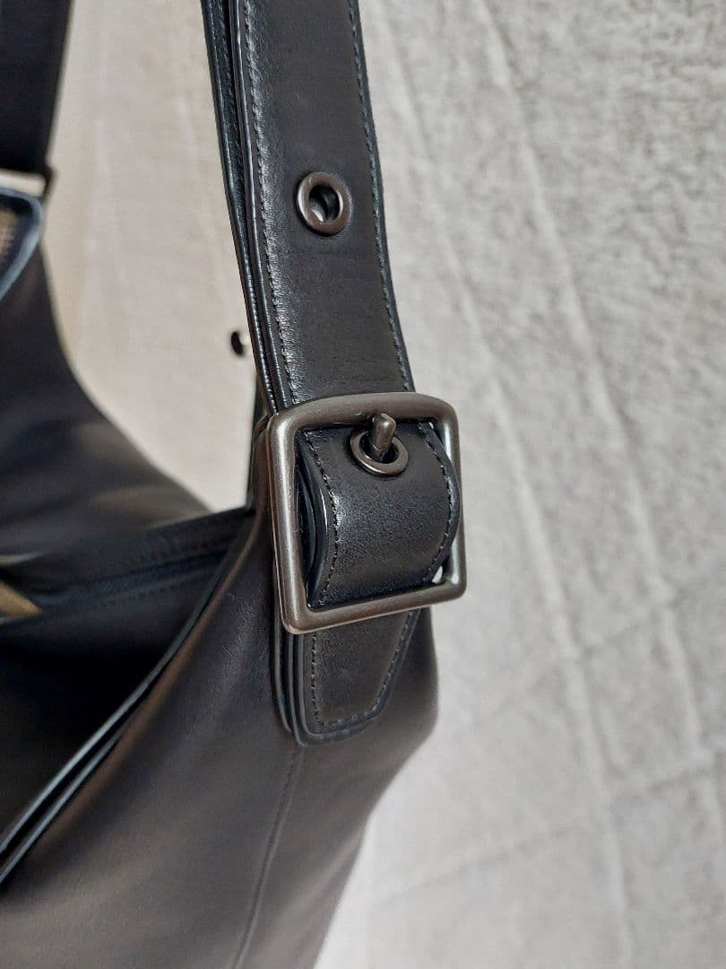 ✨美品✨コーチCOACH ブラックバケツ型 ショルダーバッグ