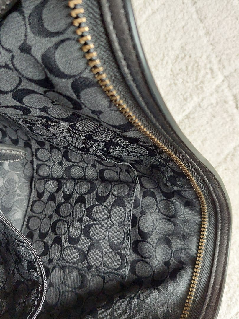 ✨美品✨コーチCOACH ブラックバケツ型 ショルダーバッグ