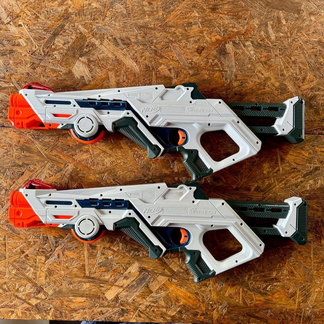 早い者勝ちセール！Nerf トイガン 5丁セット，1人プレイパーツ付き