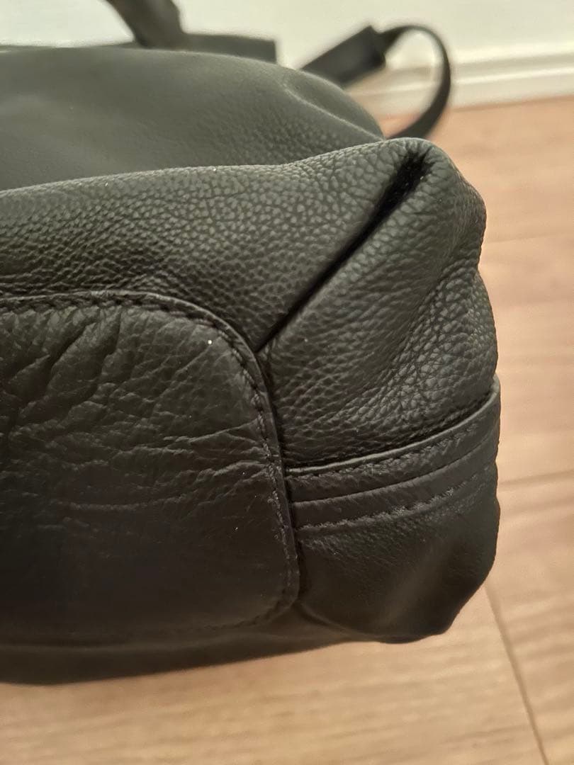 【BM】Chloé 黒 レザー ショルダーバッグ