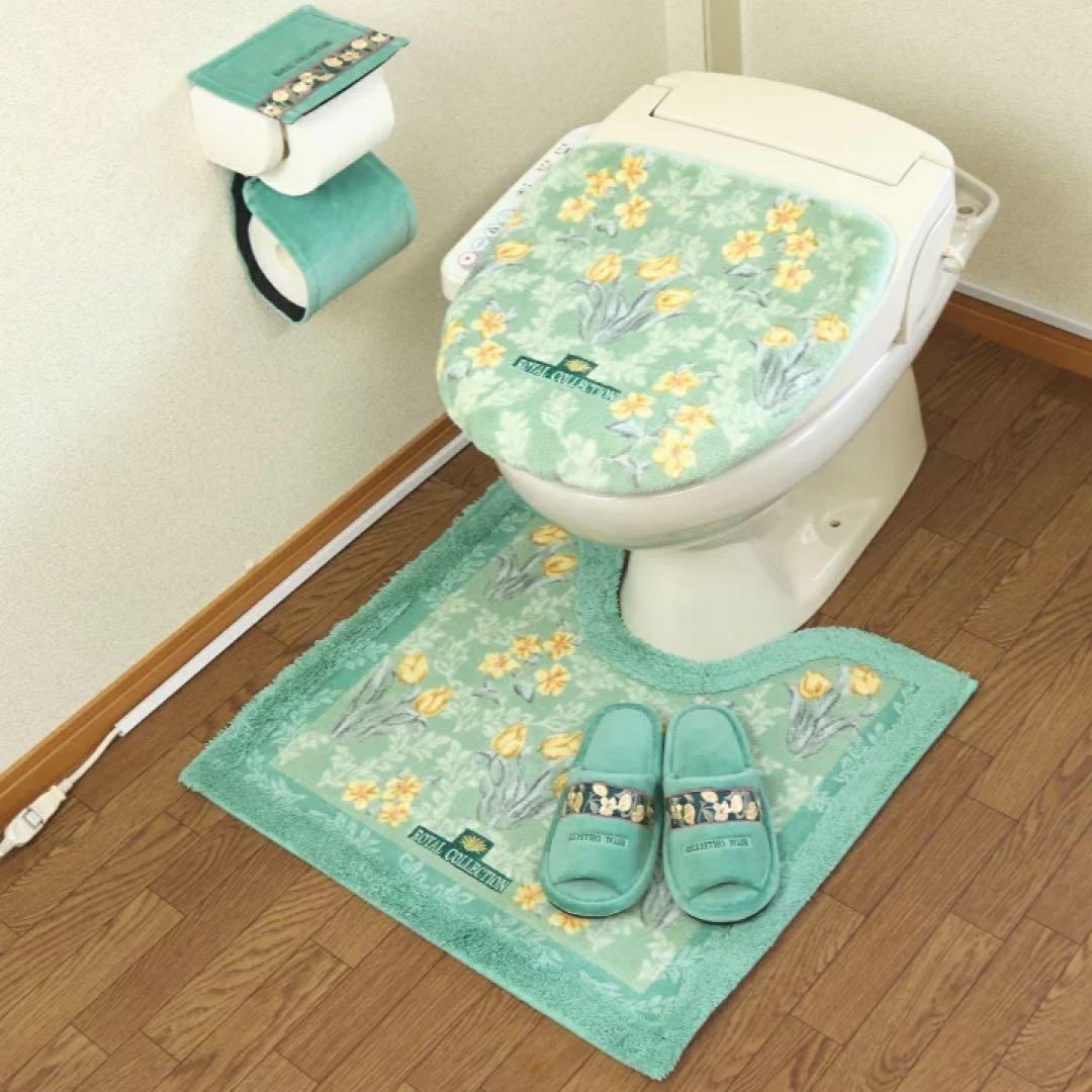 トイレマット 4点セット 日本製 オカ ロイヤルコレクション アーツ