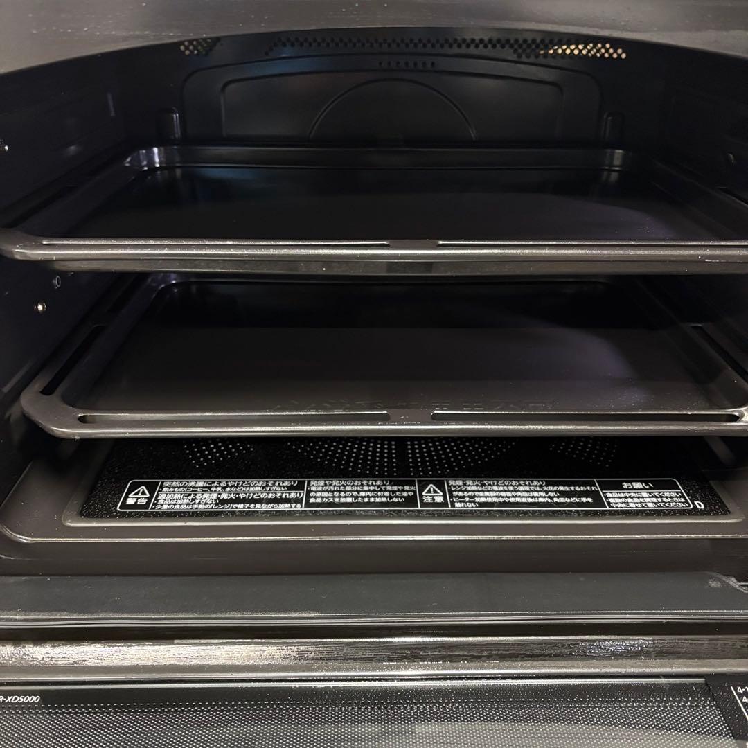 44 東芝 石窯ドーム オーブンレンジ ER-XD5000 30L 黒 送料無料