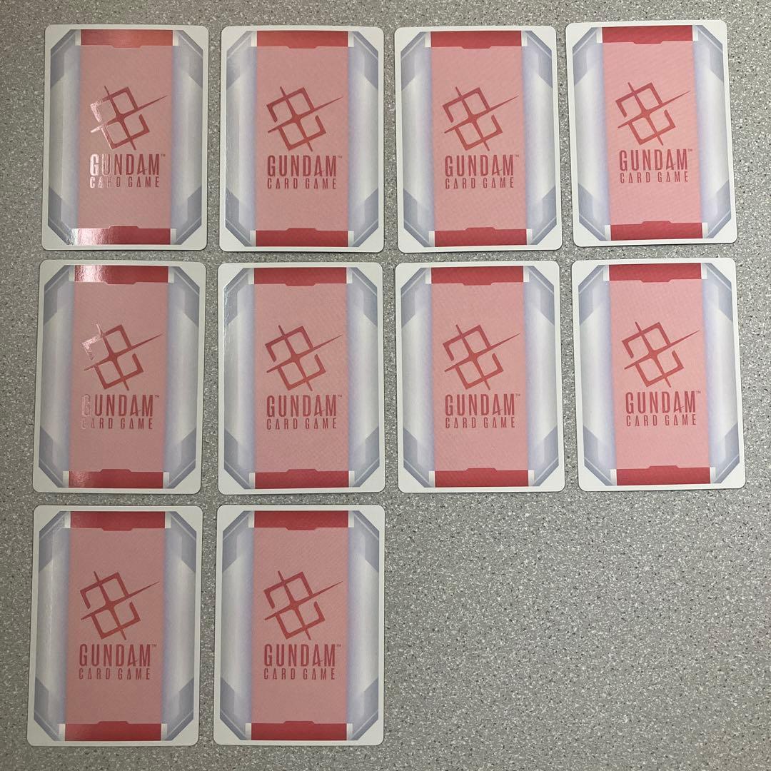 ☆ゼクス・マーキス☆トールギス☆リソース☆パラレル☆10枚セット☆未使用☆美品☆