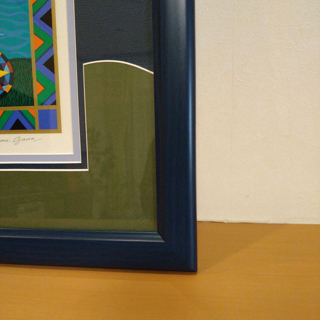 小澤摩純 シルクスクリーン 「MOTHER GOOSE」