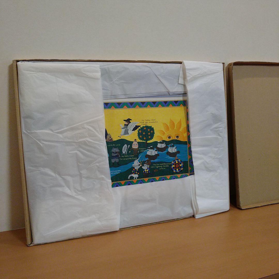 小澤摩純 シルクスクリーン 「MOTHER GOOSE」