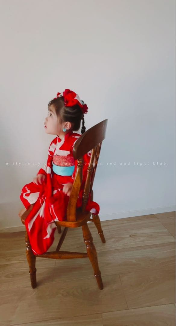 h*i様 七五三　七五三髪飾り　ヘッドドレス　着物髪飾り　リメイク髪飾り　069