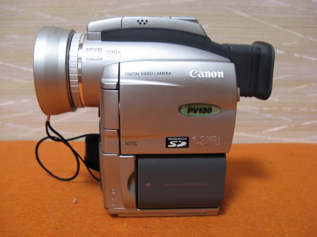 動作OK❗️☆CanonのMiniDV/デジタルビデオカメラ・PV130