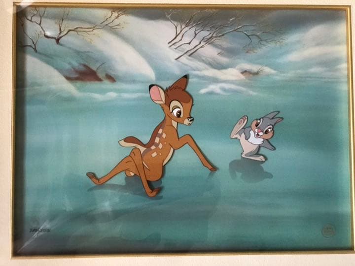 ディズニーセル画 バンビととんすけ 380/500