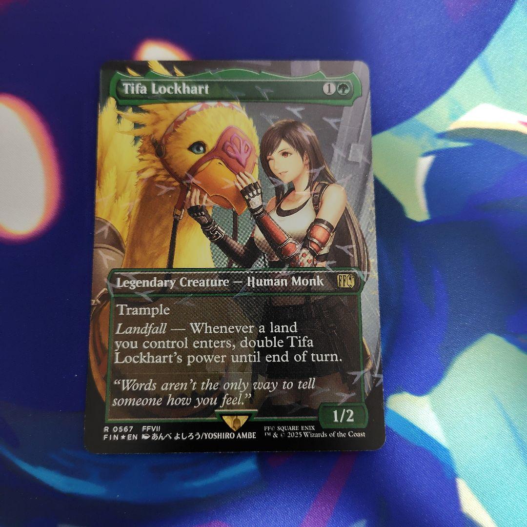 ティファ・ロックハート　チョコボトラックfoil 1枚　英語　MTG MTG ティファロックハート/チョコボトラックFoil 英語 ティファ