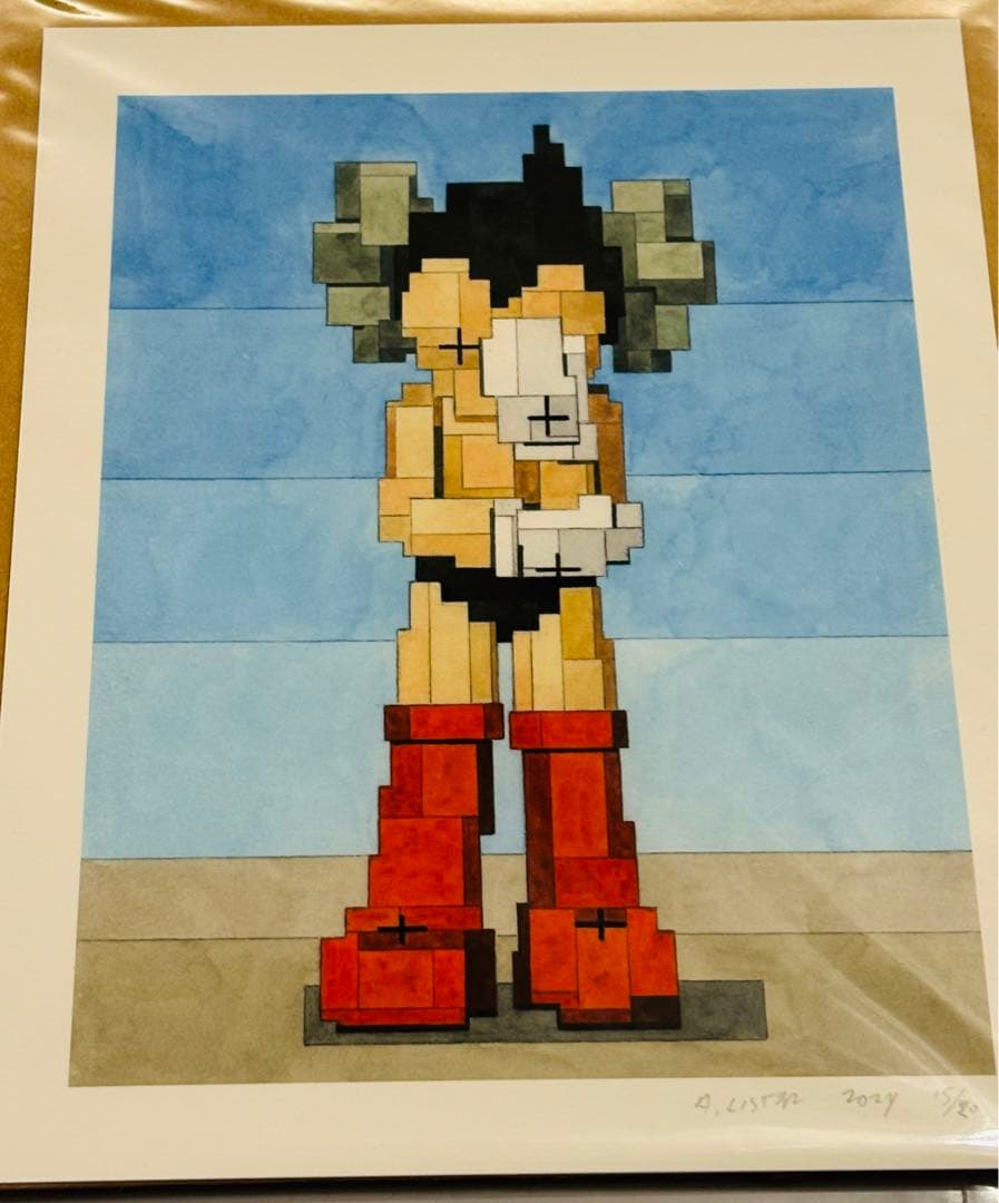 ADAM LISTER アダムリスター シルクスクリーン KAWS 村上隆