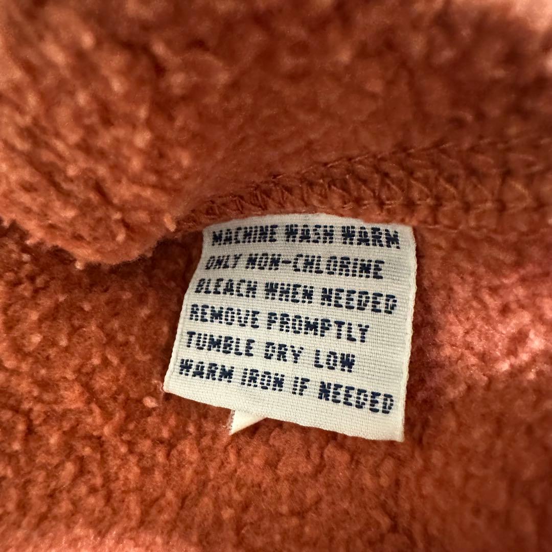 90s ポロ ラルフローレン ネイティブ柄 ジップパーカー サーモンピンク