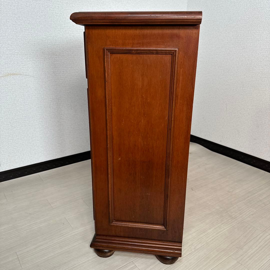 イタリア製 象嵌細工 アンティークスタイル コンソール キャビネット