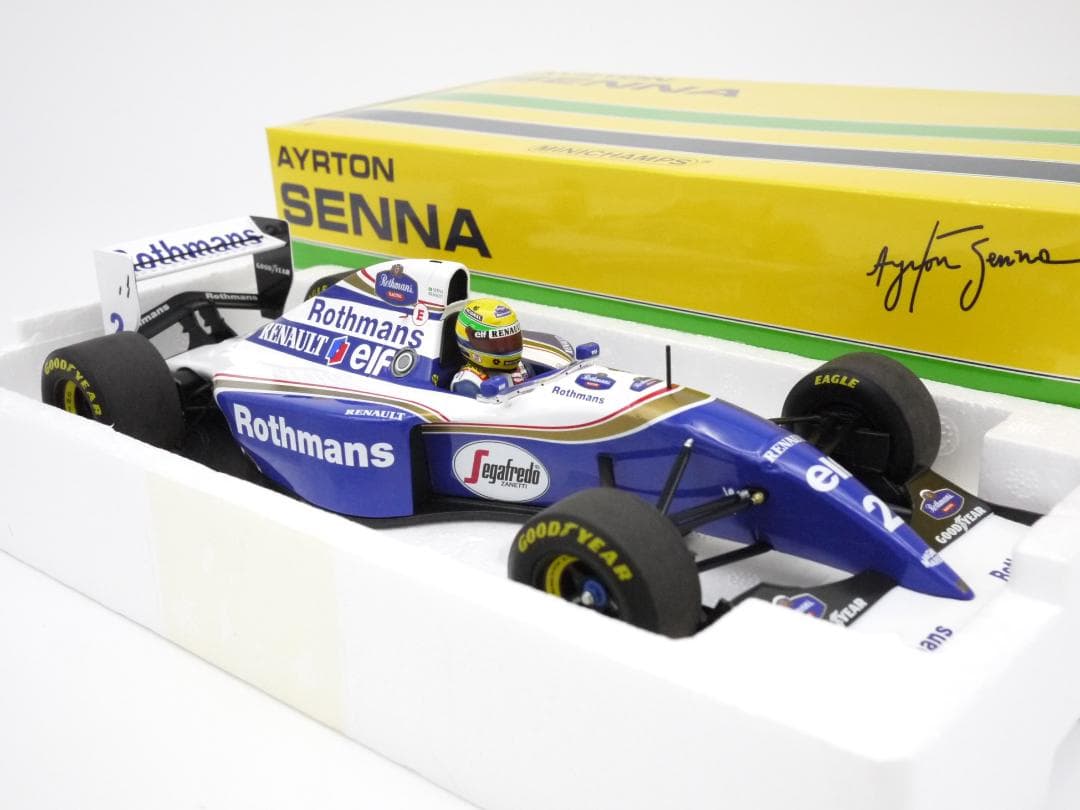 1/18 ウィリアムズ FW16 ラストレース Rothmans A.セナ ナマズ様専用1