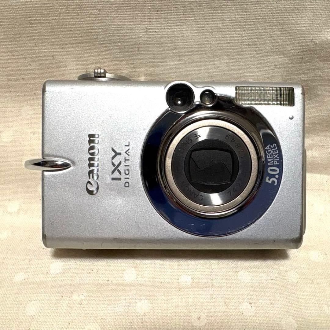 ジャンク】 Canon IXY DIGITAL 5.0メガピクセル シルバー - メルカリ