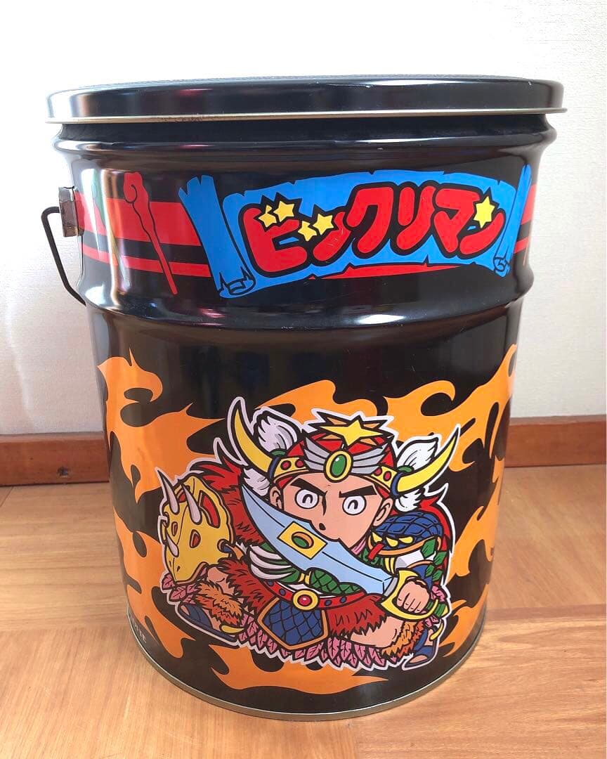 昭和レトロ】ロッテ/ビックリマンチョコ/ペール缶/バケツ/当時物【レア