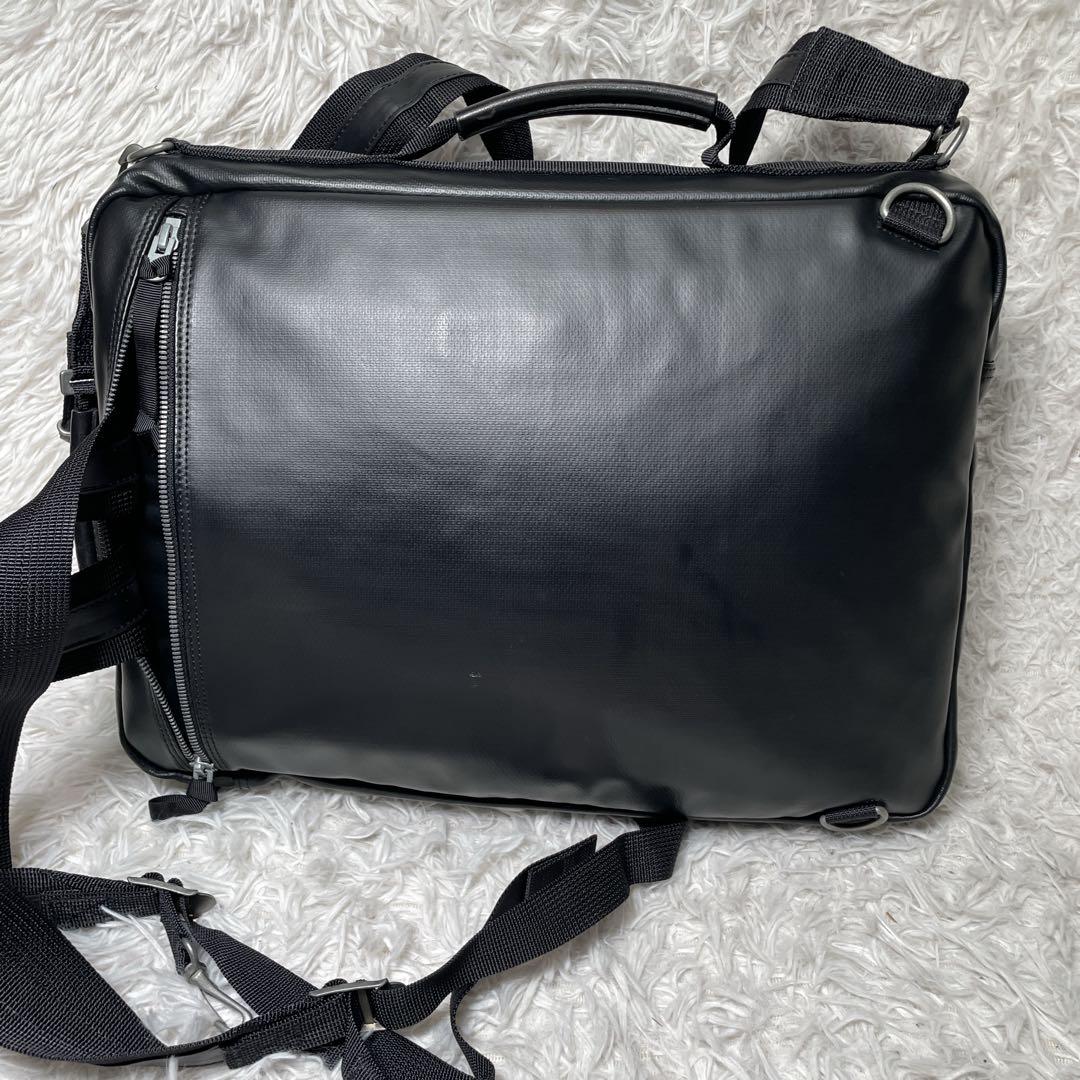 極美品　ラゲッジレーベル　ニューライナー　3way リュック　ショルダーブラック