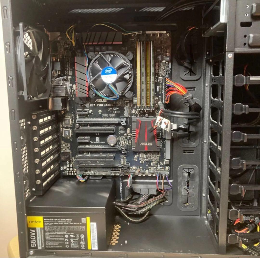 ☆ジャンク/デスクトップPC(i7-4790K mem32GB Z97)