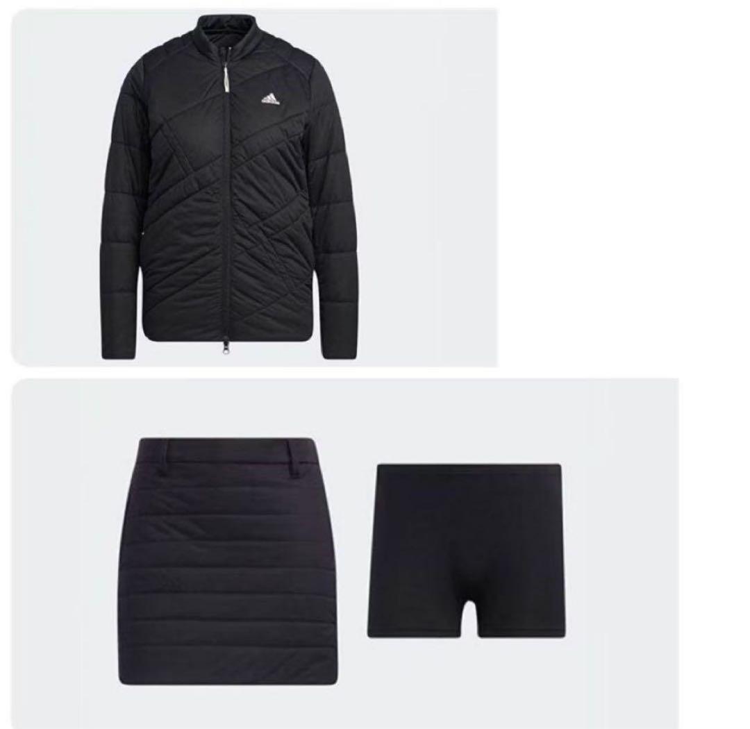 M 早い者勝ち‼️ 新品　即日発送アディダスゴルフ女性中綿セットアップ