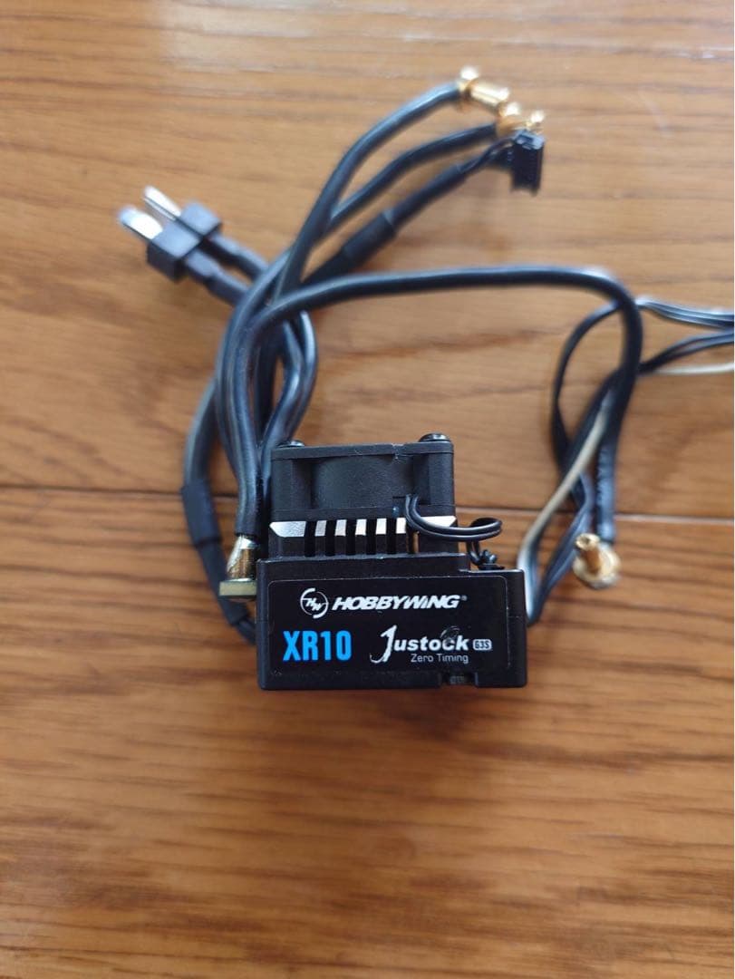 ホビーウイング justock G3S ESC とタミヤ 15.5 ブラシレス