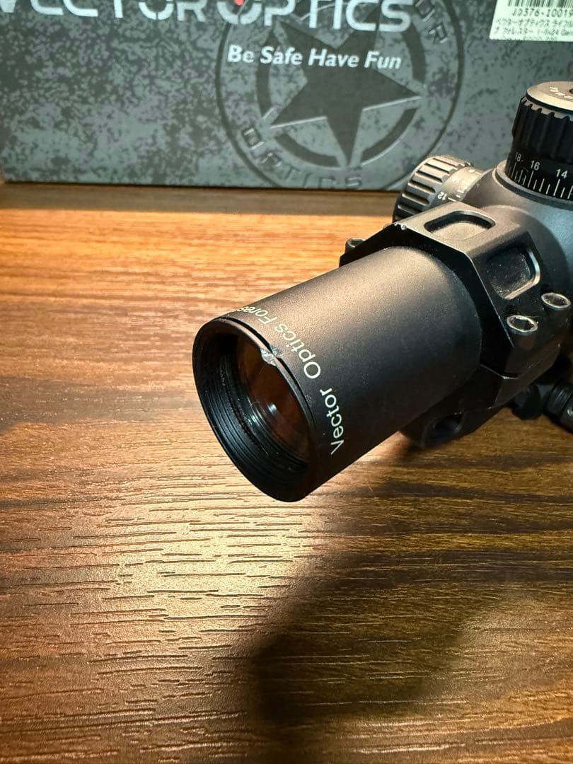 Vector Optics スコープ マウントリング付き（純正2個付属）