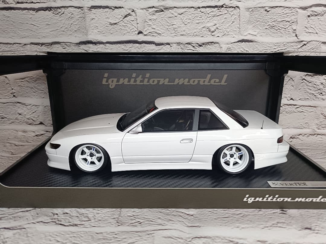 ミニカー ignition model VERTEX S13 Silvia White