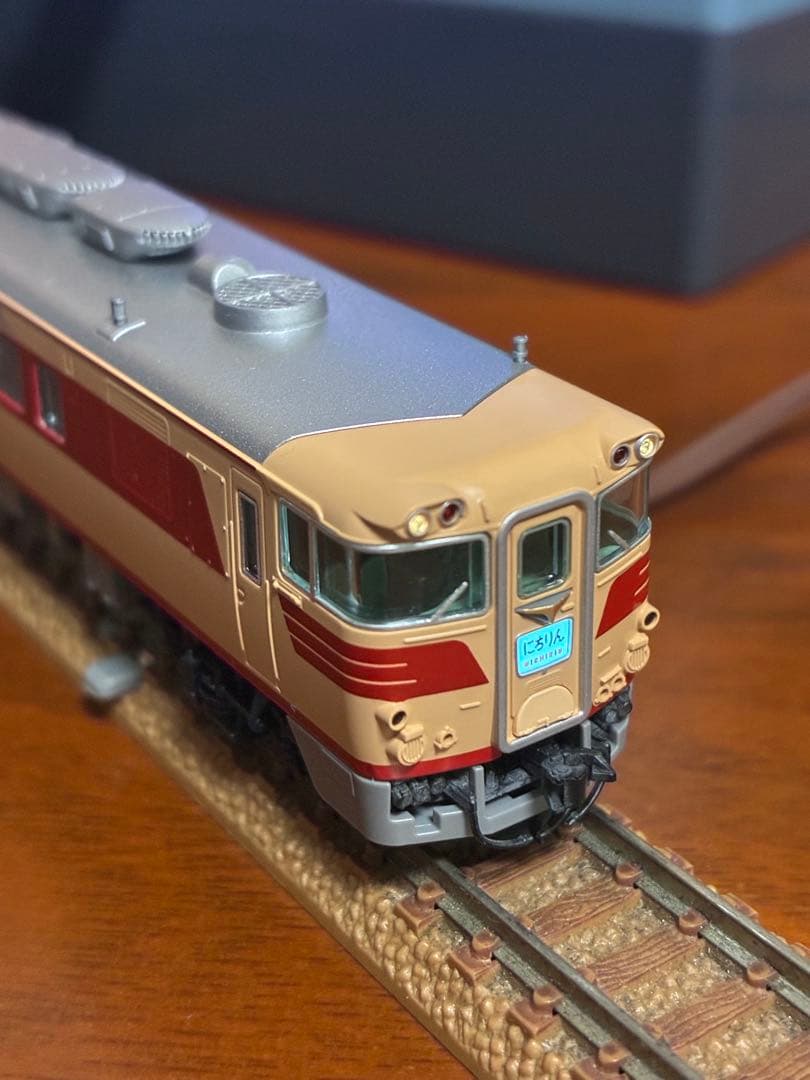キハ82系後期型？7両　にちりん　tomix ライト点灯動力動作確認済