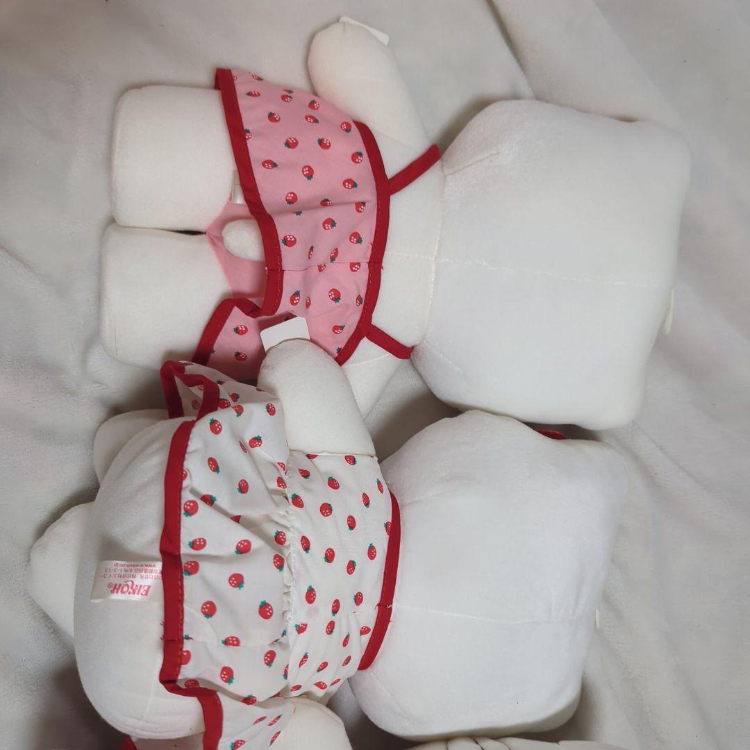 【希少】2002年※ハローキティちゃん❤イチゴキティぬいぐるみ♪3体