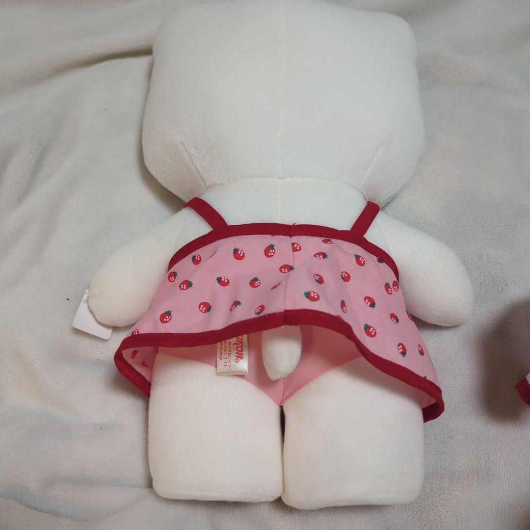 【希少】2002年※ハローキティちゃん❤イチゴキティぬいぐるみ♪3体