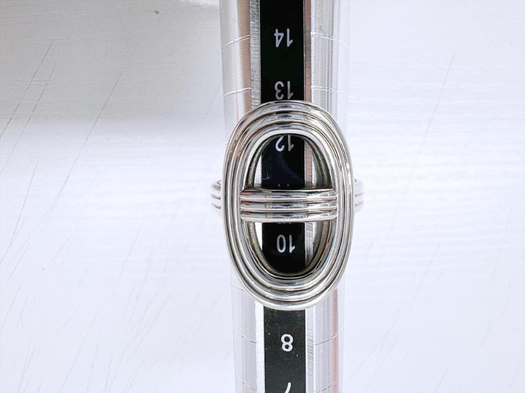 美品　エルメス　シェーヌダンクル24　SV925　リング　指輪　51　約11号