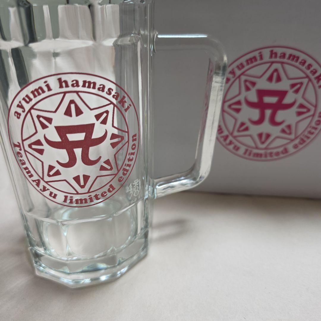 浜崎あゆみTA限定スクラッチ TA特製ビアジョッキ TeamAyu 特製ビア