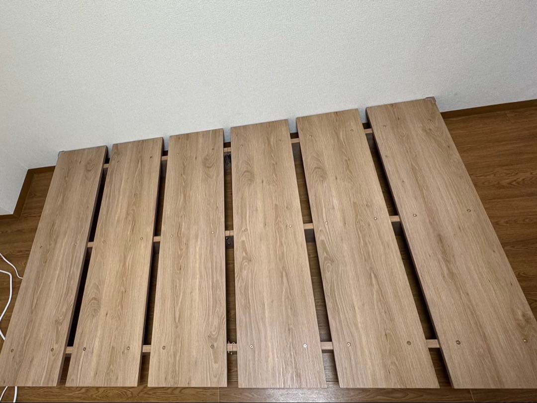 LOWYA シングルベッドフレーム ナチュラル なおちゃん専用