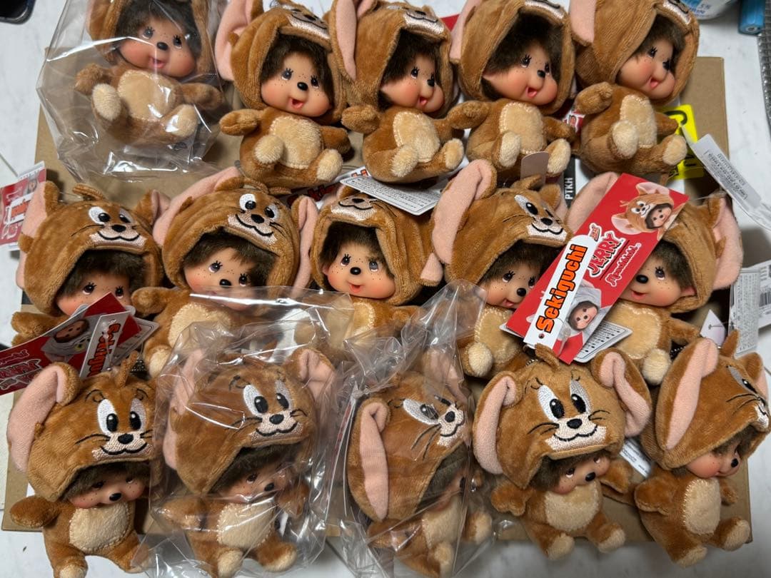 モンチッチ　トムとジェリー　ジェリー jerry 15個 モンチッチトムとジェリージェリー jerry 15個