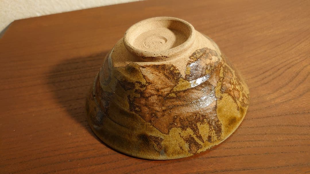 黄瀬戸　抹茶碗　茶道具　菓子鉢　蔵出し　アンティーク抹茶碗　１客