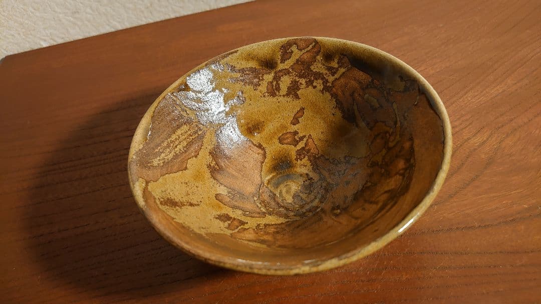 黄瀬戸　抹茶碗　茶道具　菓子鉢　蔵出し　アンティーク抹茶碗　１客