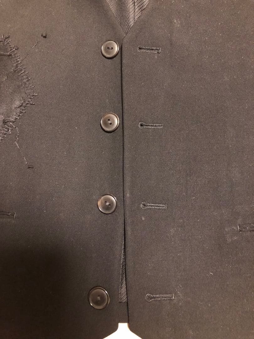 【希少】NUMBERNINEナンバーナイン★ベスト黒2（M）