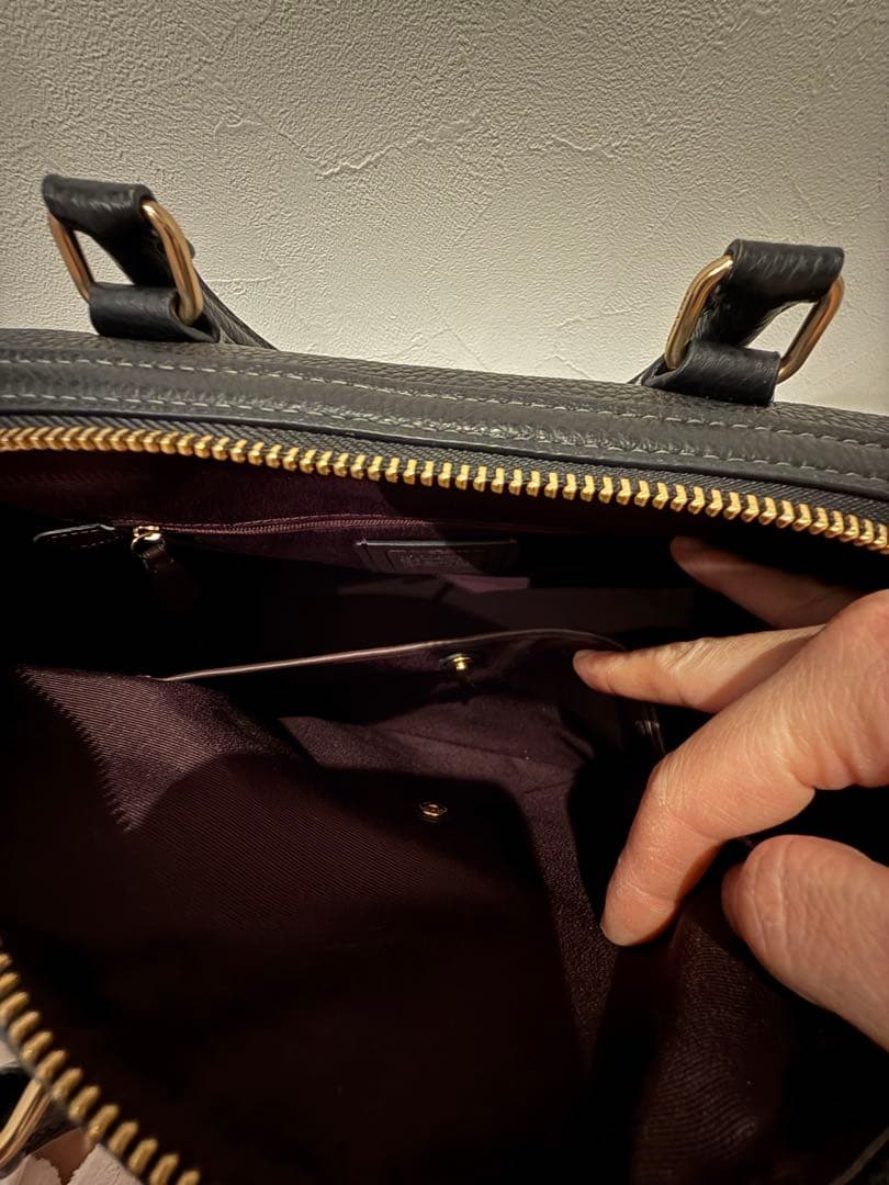 【xw2154 】COACH ローアンラージサッチェルバッグ