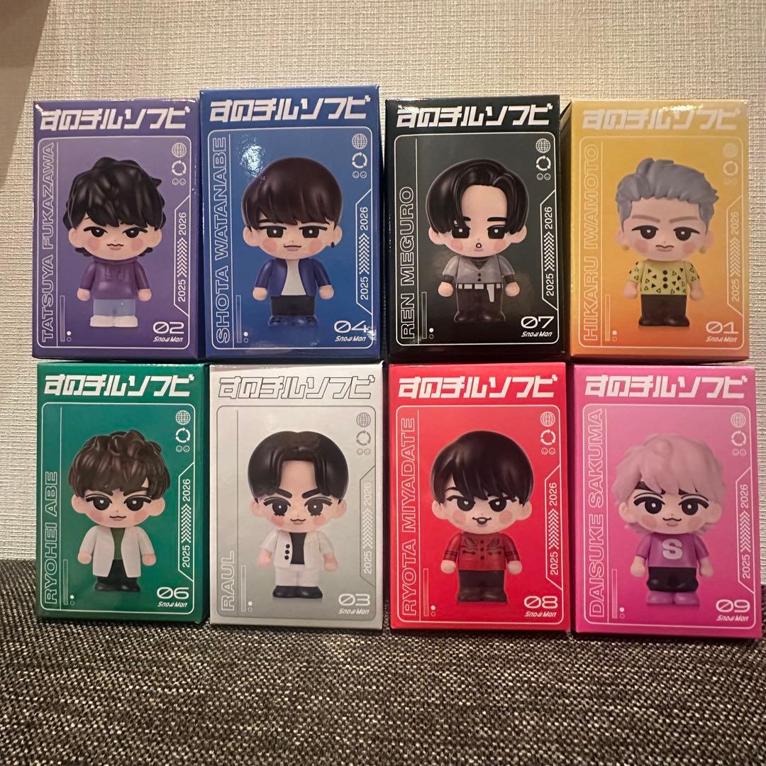 すのちる ソフビ 8体 セット 送料込 - メルカリ